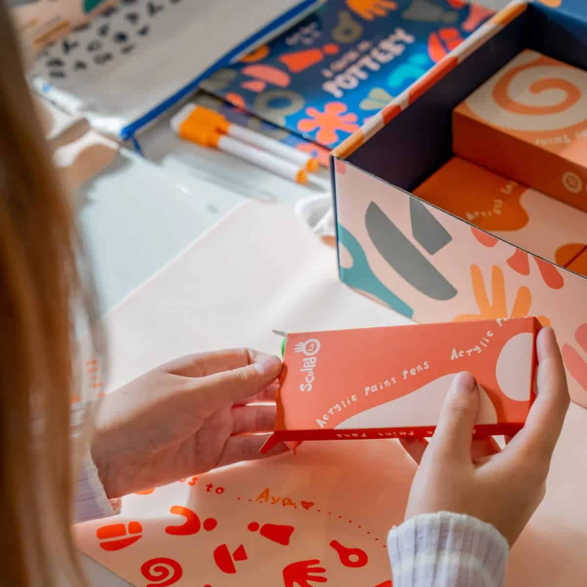 Kit de Pintura para Niños Sculpd, Set de Manualidades para - Imagen 10