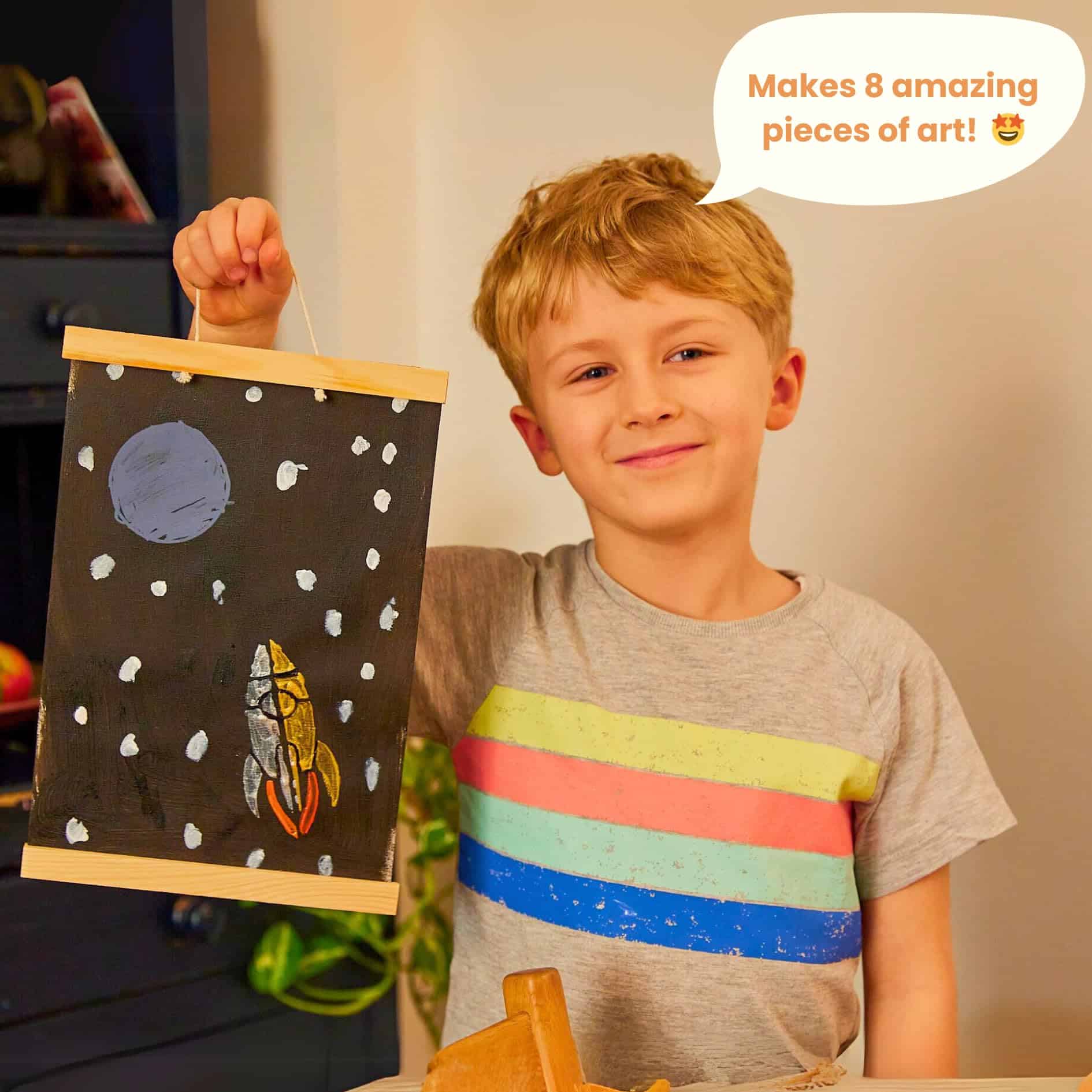 Kit de Pintura para Niños Sculpd, Set de Manualidades para - Imagen 5