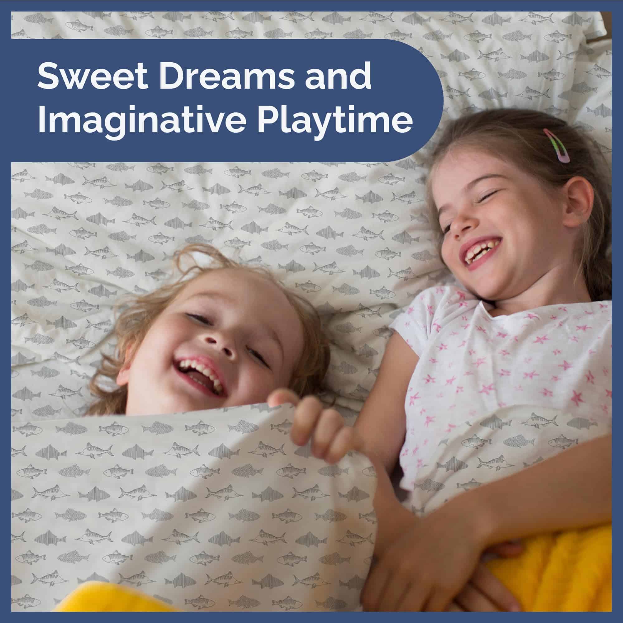Juego de sábanas para niños Fish Queen de 4 piezas - Niños, - Imagen 8