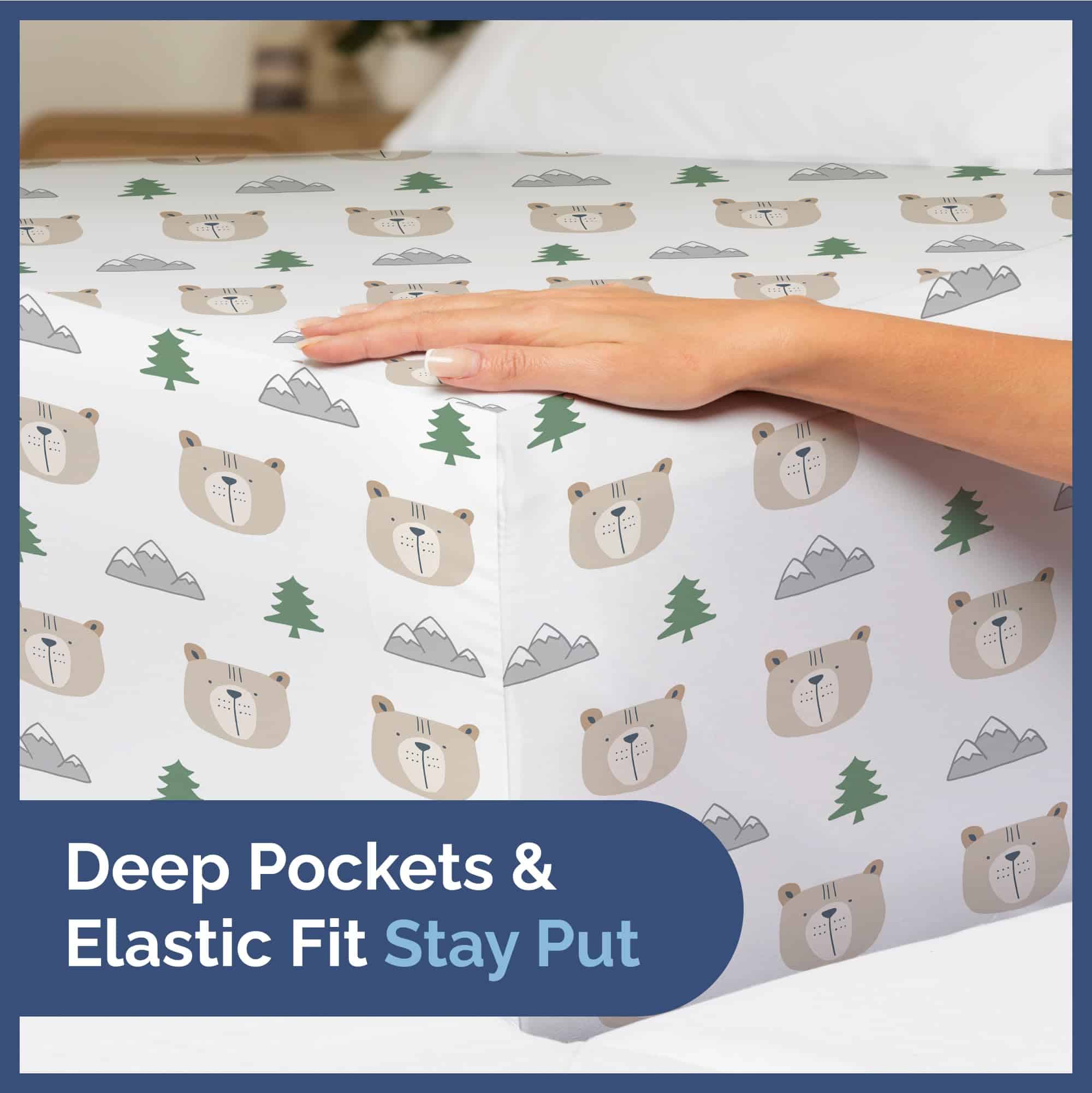 Juego de sábanas para Queen Bears para niños - Boys, Girls, - Imagen 7