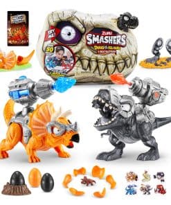 Smashers Dino Island T-Rex Battles (Versión Negra) por ZURU