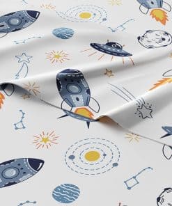 Juego de sábanas Queen Kids Space de 4 piezas - Niños,