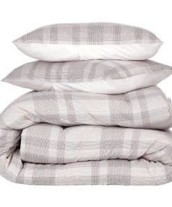Nate Home by Nate Berkus 250TC Glen Plaid Comforter Set |