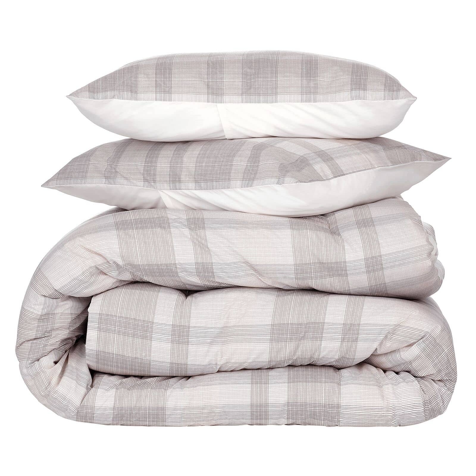 Nate Home by Nate Berkus 250TC Glen Plaid Comforter Set |