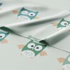 Juego de Sábanas Queen de 4 Piezas para Niños Búhos -