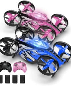 UNTEI 2 En 1 Mini Drones para Niños Drone Control Remoto