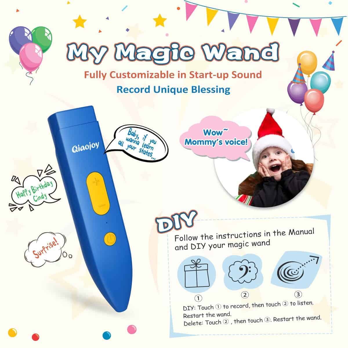 Mapa Bilingüe Interactivo Qiaojoy para Niños Mapa de EE. - Imagen 8