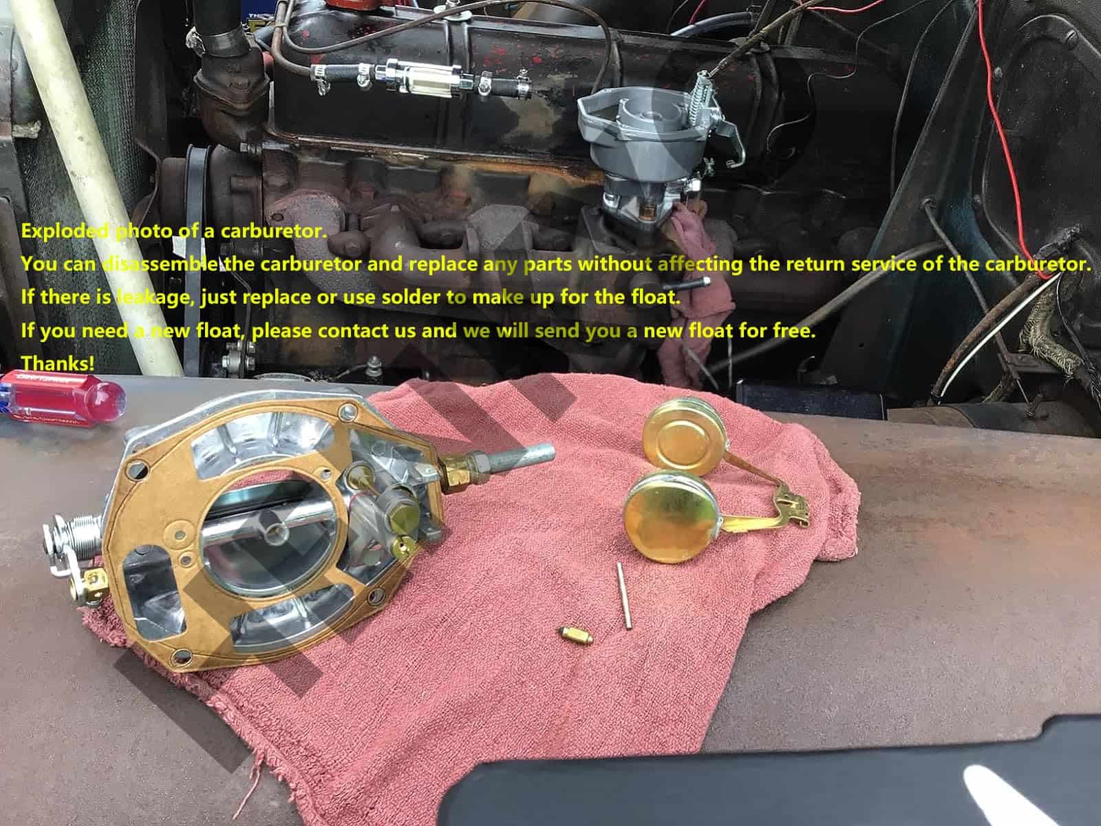 Carburador de tipo Rochester B de 1 barril con - Imagen 5