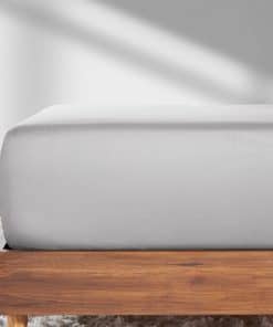 Sábana Ajustable California Design Den -Gris Claro