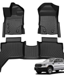 Tapetes para piso personalizados para Ford Ranger SuperCrew