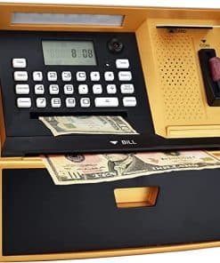 Caja de Ahorro Hucha Digital para Niños, Máquina de Monedas