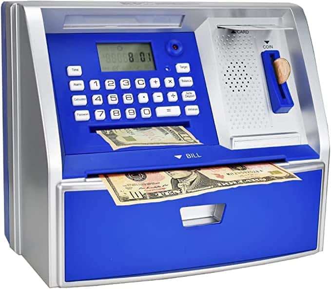 LIKE Banco de Ahorros ATM Parlante, Hucha Digital, Máquina