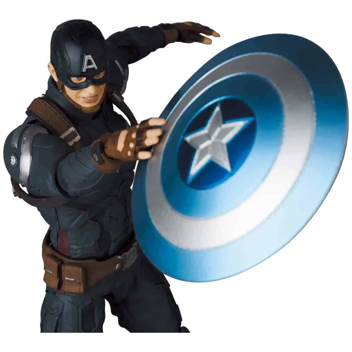 MAFEX No. 202 CAPTAIN AMERICA Capitán América Traje Furtivo - Imagen 5