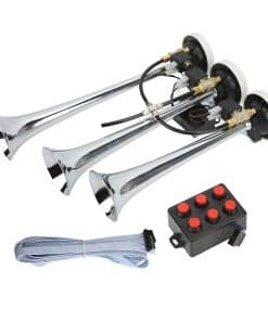 Trompeta Musical Car 3, DC 12V/24V Sonido Súper Fuerte