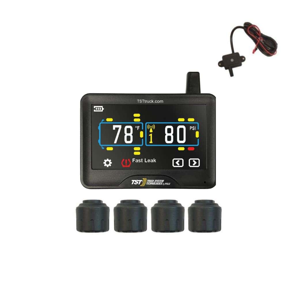 Sistema TPMS de 4 Sensores de Presión de Neumáticos para RV - Imagen 3
