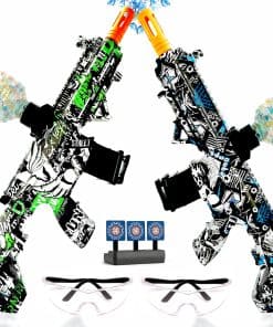 Paquete de 2 Pistolas de Bolas de Gel Eléctricas, Pistola