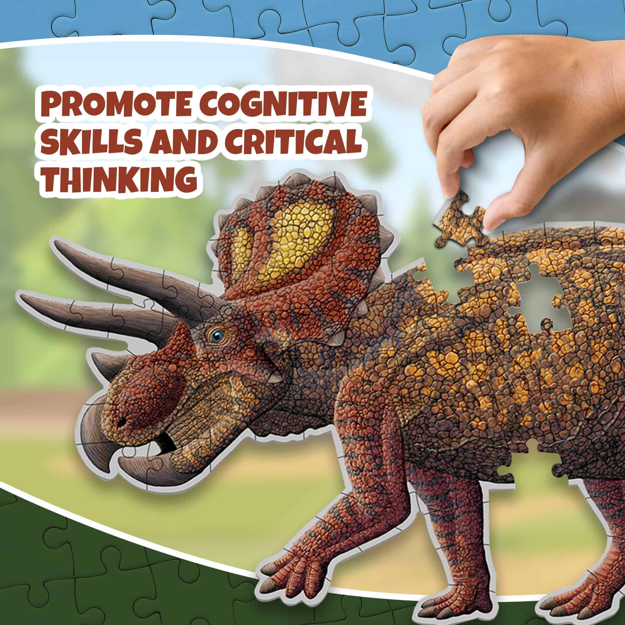 Paquete de rompecabezas de dinosaurios Tyrannosaurus Rex, - Imagen 8