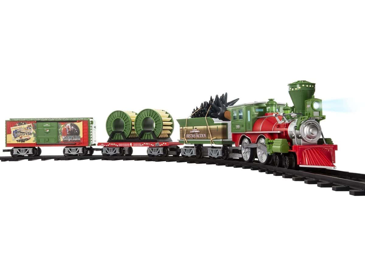 Set de Tren de Juguete con Pilas de Navidad de Lionel, con
