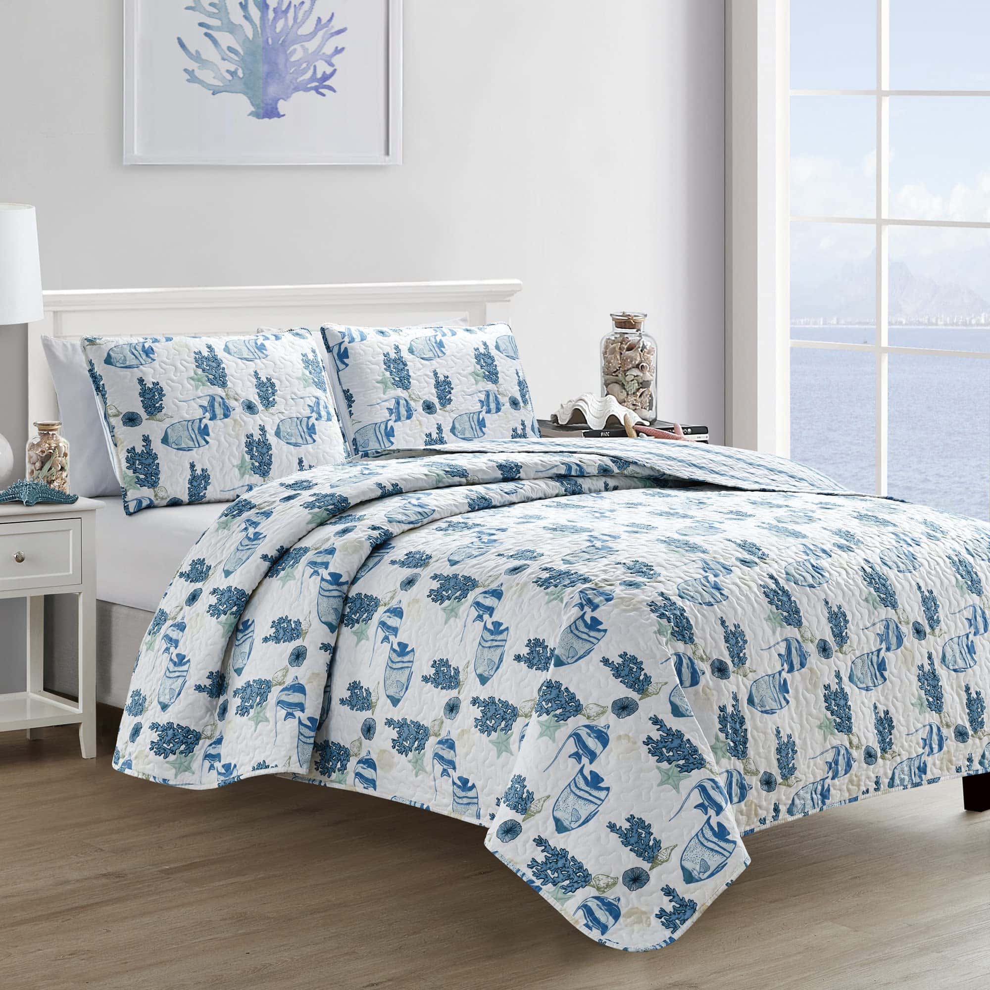 Juego de edredón costero Market & Place de 3 piezas tamaño - Imagen 3