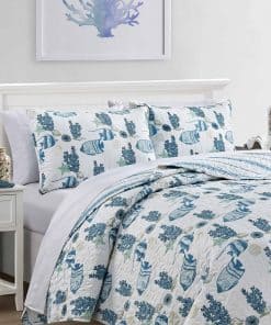 Juego de edredón costero Market & Place de 3 piezas tamaño