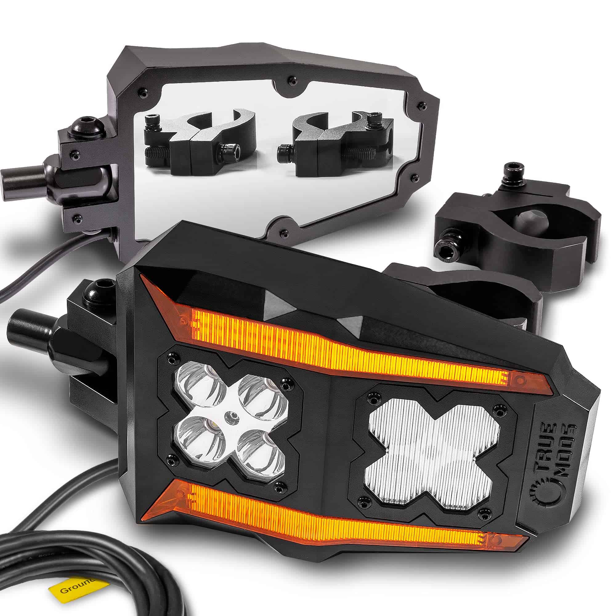 Kit de Espejos Laterales TRUE MODS para UTV Polaris RZR