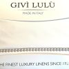 Juego De Sábanas 4 Piezas Givi Lulu Italia Blanco Sólido