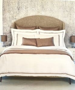 Juego de Sábanas Givi Lulu Italia 4 piezas Blanco Sólido