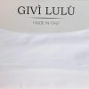 Juego de Sábanas Givi Lulu Italy 4 Piezas -Blanco
