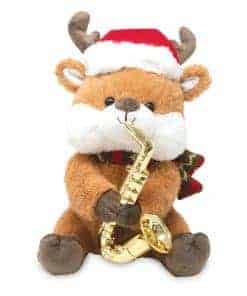 Cuddle Barn - Merry Saxmas Sterling | Muñeco de felpa