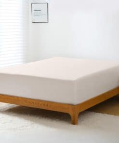 Sábana Ajustable GOKOTTA - Bolsillo de 15 -Beige Claro