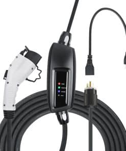 Cargador de EV Lectron 110V 16 Amp Nivel 1/2 con Cable de