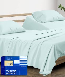 Juego de sábanas 100% algodón egipcio puro Split King para