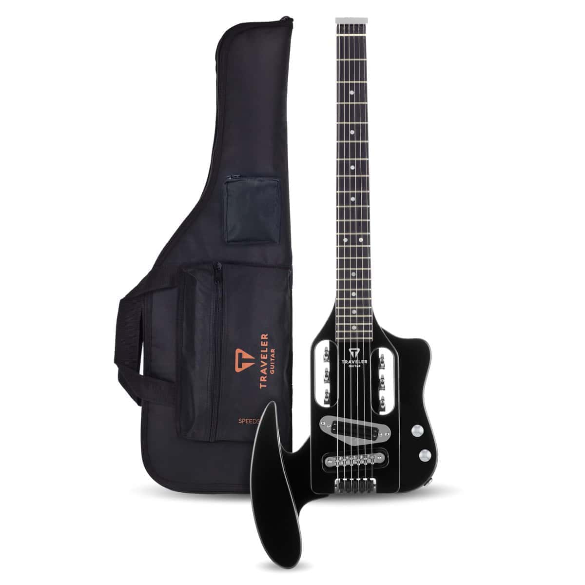 Guitarra Eléctrica de Viaje Traveler Speedster | Negro