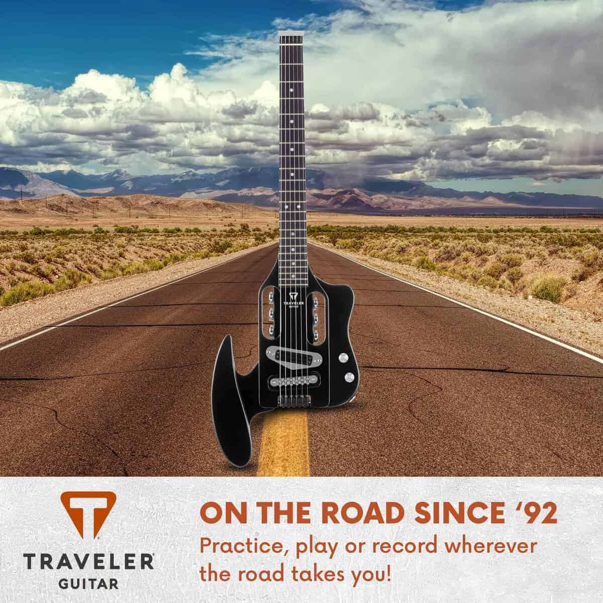 Guitarra Eléctrica de Viaje Traveler Speedster | Negro - Imagen 6