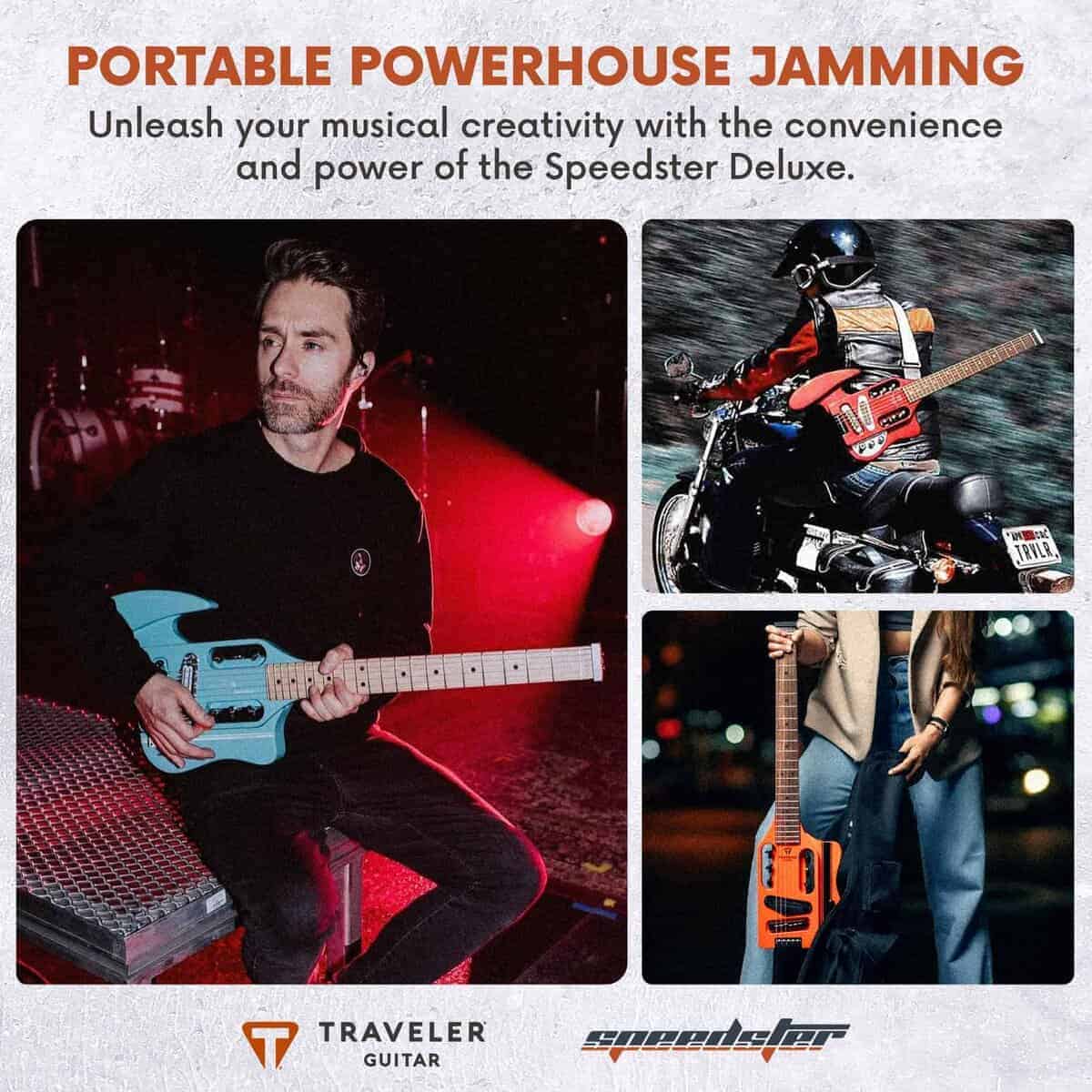 Guitarra Eléctrica de Viaje Traveler Speedster | Negro - Imagen 7