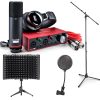 Kit de Grabación Vocal por BRENDAZ con Interfaz de Audio