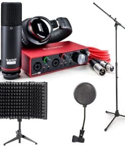 Kit de Grabación Vocal por BRENDAZ con Interfaz de Audio