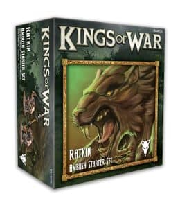 Juego de inicio Kings of War 3E: Ratkin - Emboscada