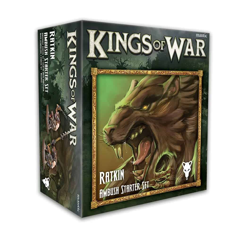 Juego de inicio Kings of War 3E: Ratkin - Emboscada