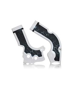 Protector de Cuadro Acerbis X-Grip (BLANCO/NEGRO) Para