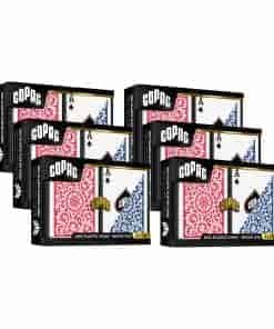 Baraja de Cartas de Plástico Copag 1546 -Rojo/Azul