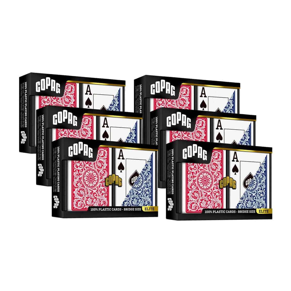 Baraja de Cartas de Plástico Copag 1546, Tamaño Bridge