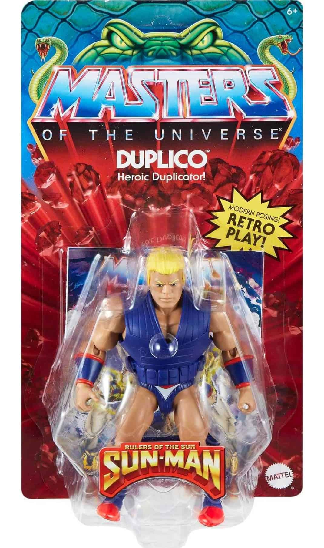 Figura de acción Duplico de Rise of Snake Men de Masters of - Imagen 3