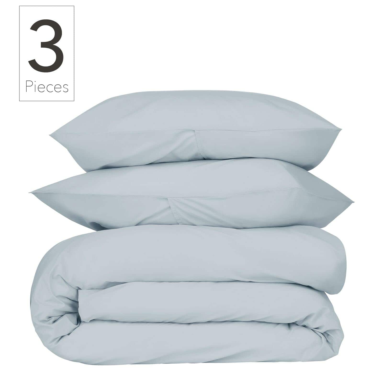 Nate Home by Nate Berkus 200TC 3-Piece Cotton Percale Duvet - Imagen 3