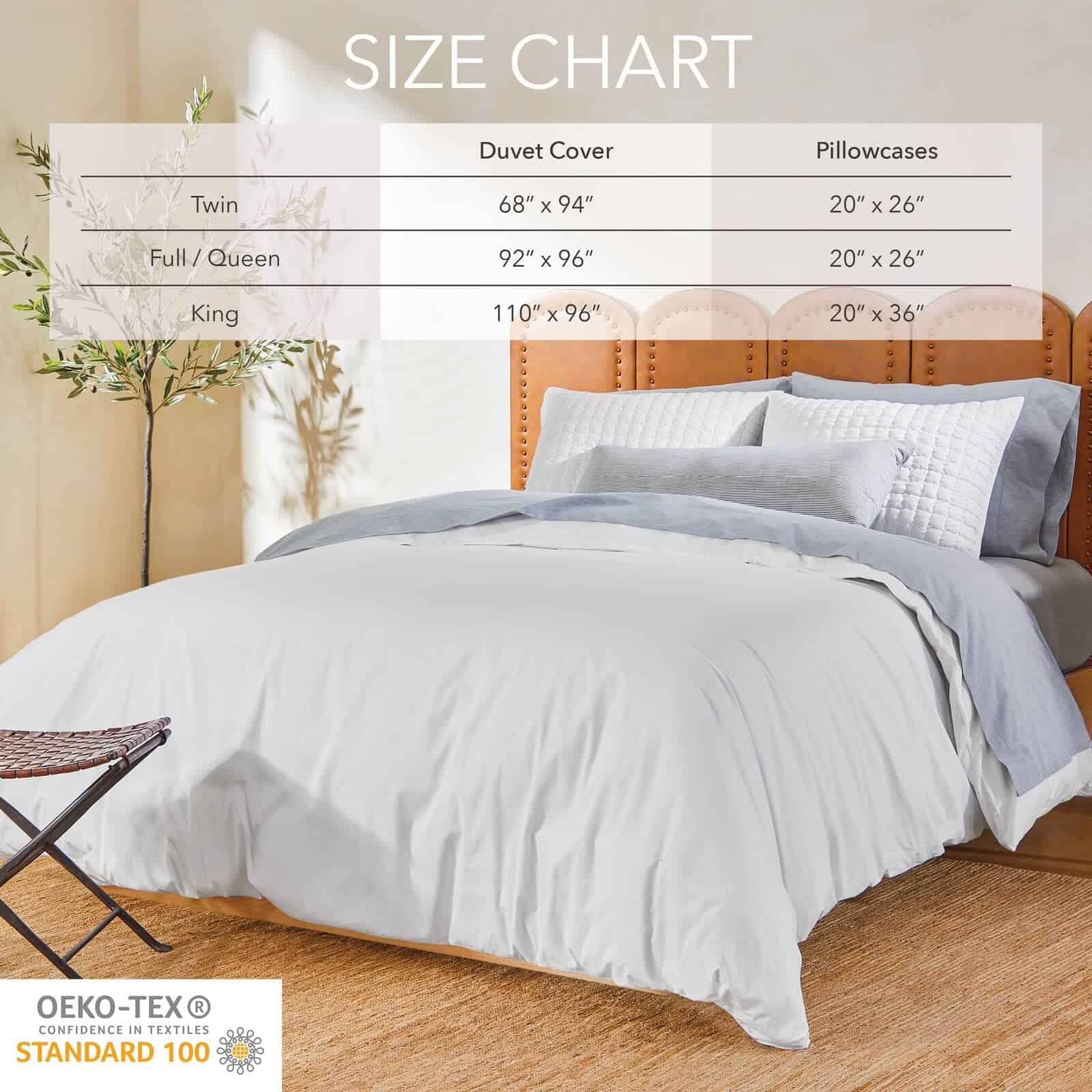 Nate Home by Nate Berkus 200TC 3-Piece Cotton Percale Duvet - Imagen 5