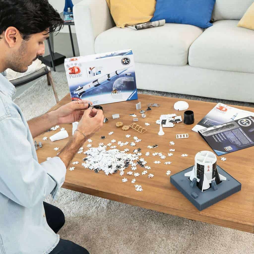 Rompecabezas 3D Ravensburger Apollo Saturn V Rocket Edition - Imagen 9