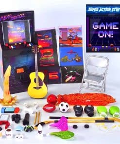 Super Action Stuff GAME ON Arcade Set de Accesorios para