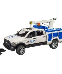 Camión de Servicio Bruder 02509 RAM 2500 con Luz Giratoria