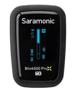 Transmisor Clip-On y Lavalier Saramonic para Receptores