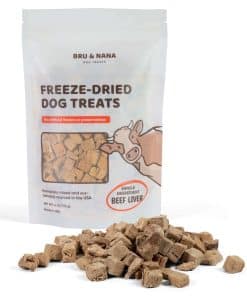 Golosinas de Hígado de Res Congelado y Deshidratado Bru &